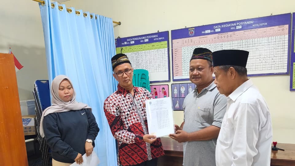 Pelatikan Ketua RW 06, Heru Hermawan, SAg